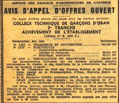 APPEL D OFFRE CT
